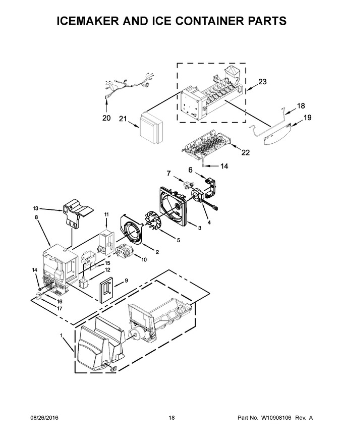 Diagram for WRF555SDFZ01