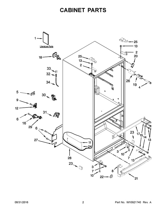 Diagram for KRFF300EBS00