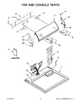 Diagram for 02 - Top And Console Parts