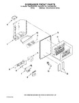 Diagram for 08 - Dispenser Front Parts