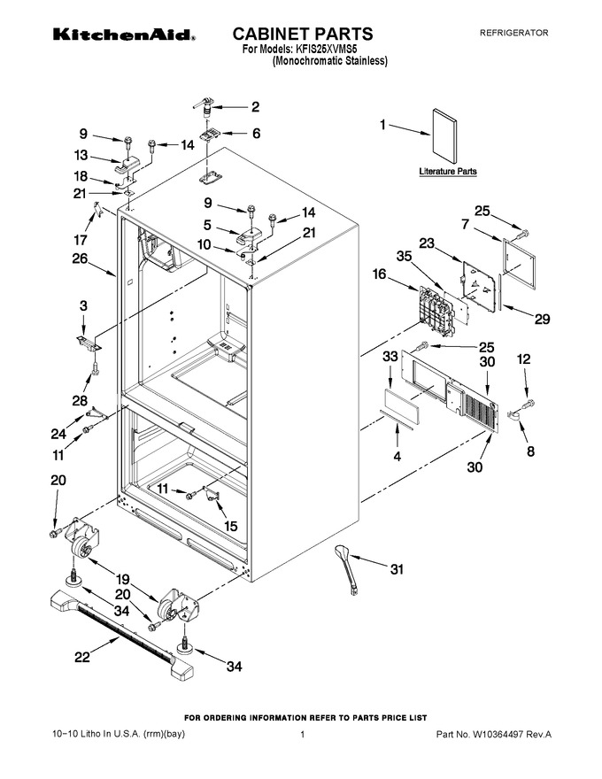 Diagram for KFIS25XVMS5