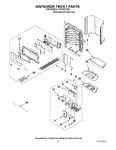 Diagram for 10 - Dispenser Front Parts