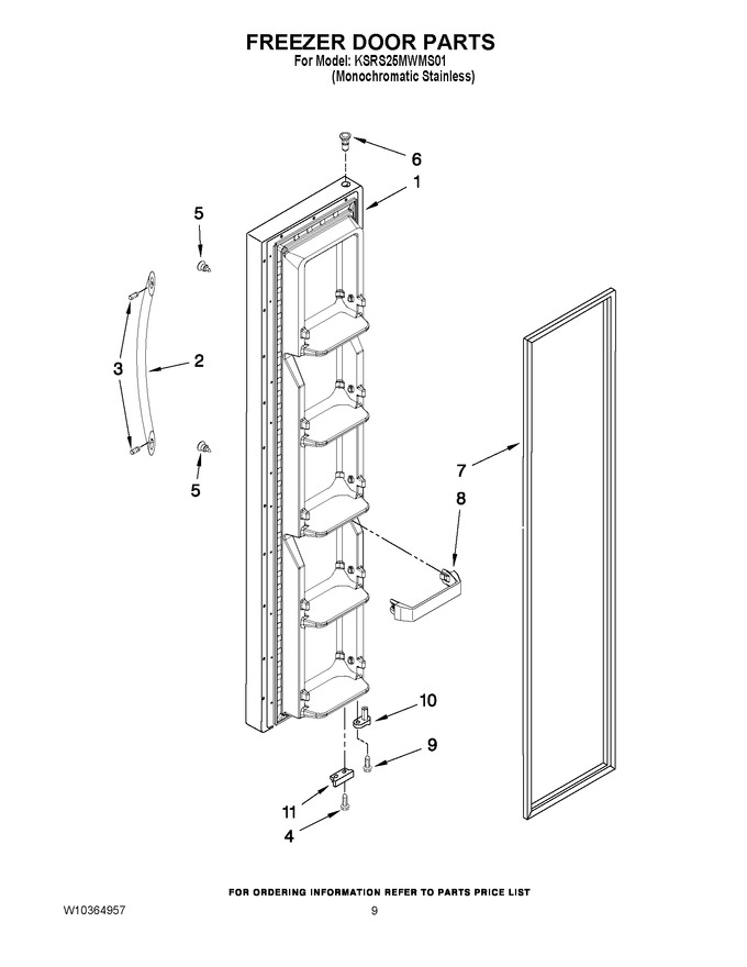 Diagram for KSRS25MWMS01