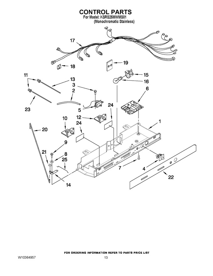 Diagram for KSRS25MWMS01