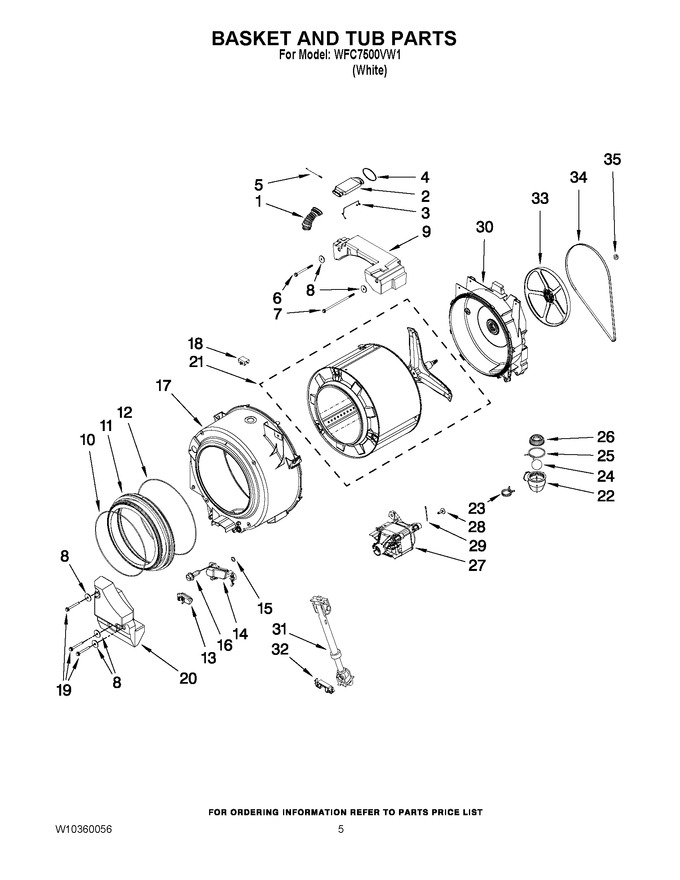 Diagram for WFC7500VW1