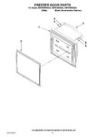 Diagram for 07 - Freezer Door Parts