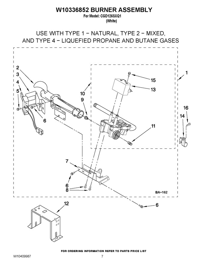 Diagram for CGD126SXQ1