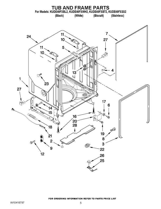 Diagram for KUDE40FXBL2