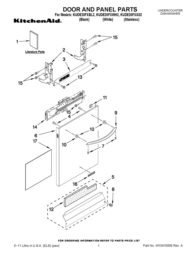 Diagram for KUDE20FXSS2