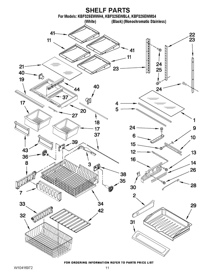 Diagram for KBFS25EWMS4