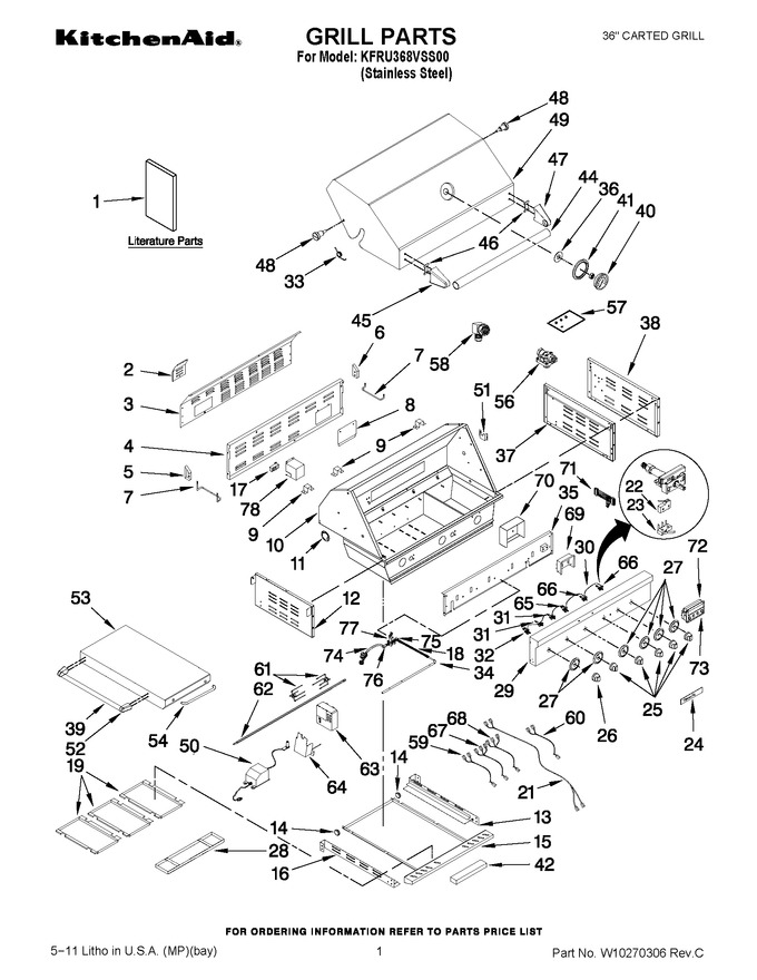 Diagram for KFRU368VSS00