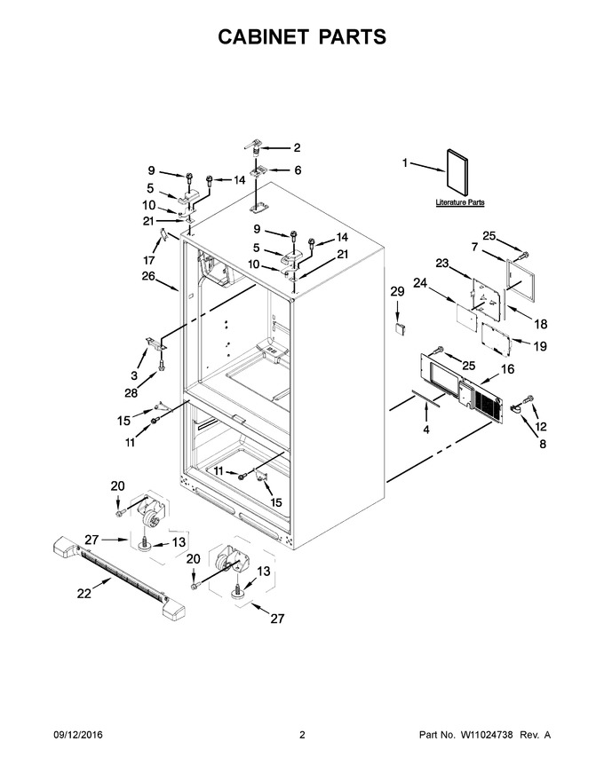 Diagram for WRF555SDFZ02