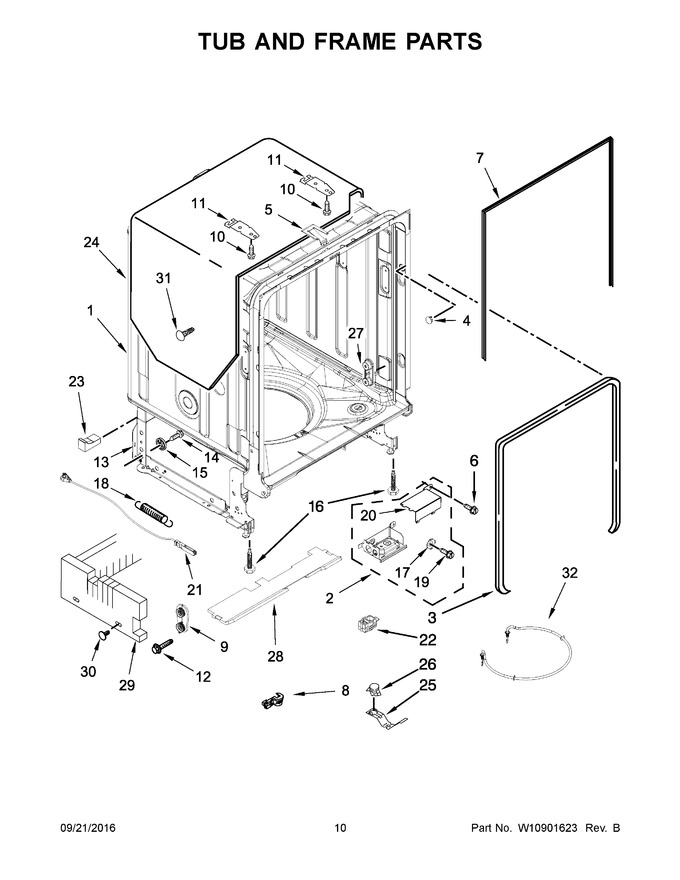 Diagram for KDTE254ESS2