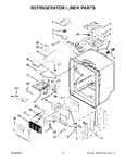Diagram for 03 - Refrigerator Liner Parts