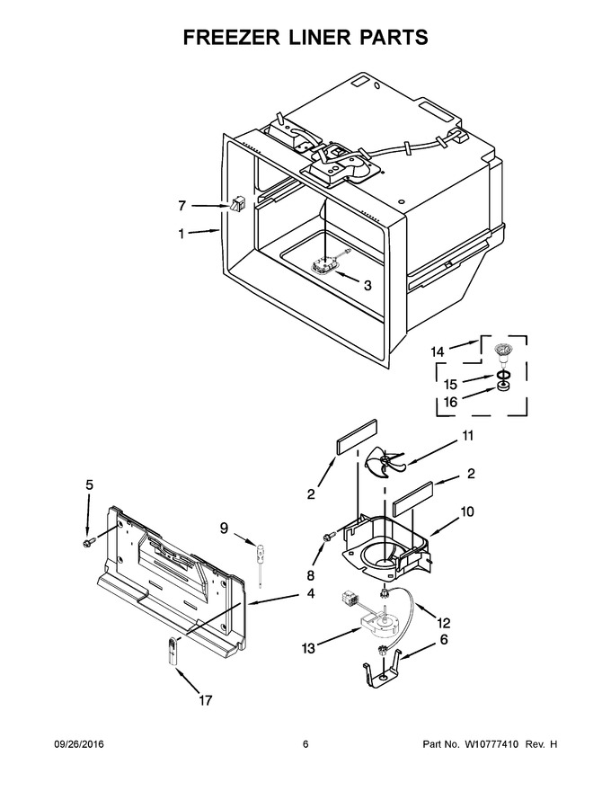 Diagram for KRMF606ESS00