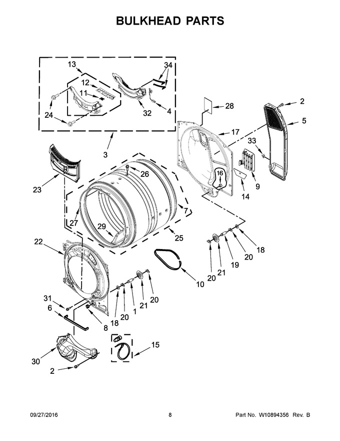 Diagram for WED7990FW0