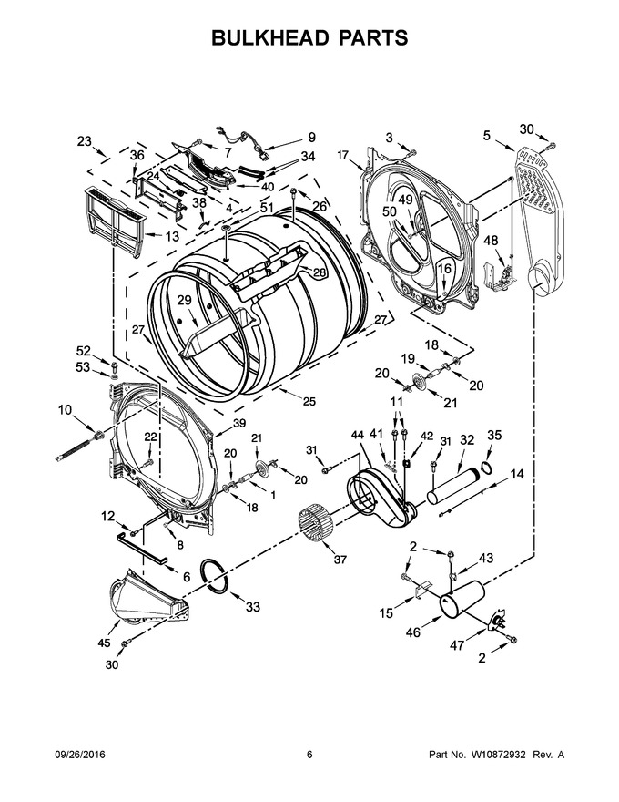 Diagram for WGD8500DW3