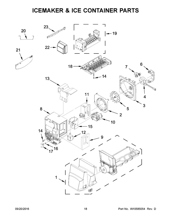 Diagram for WRX735SDBH00