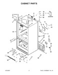 Diagram for 02 - Cabinet Parts
