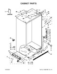 Diagram for 02 - Cabinet Parts