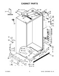 Diagram for 02 - Cabinet Parts