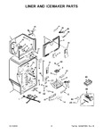 Diagram for 03 - Liner And Icemaker Parts