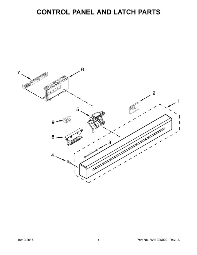 Diagram for KDFE104DWH4