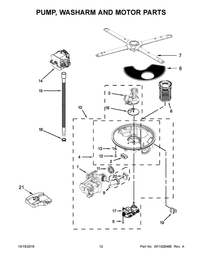 Diagram for KDTE204EWH3