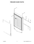 Diagram for 05 - Freezer Door Parts