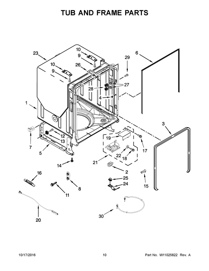Diagram for WDT780SAEM2