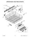 Diagram for 09 - Upper Rack And Track Parts