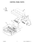 Diagram for 02 - Control Panel Parts