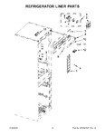 Diagram for 03 - Refrigerator Liner Parts