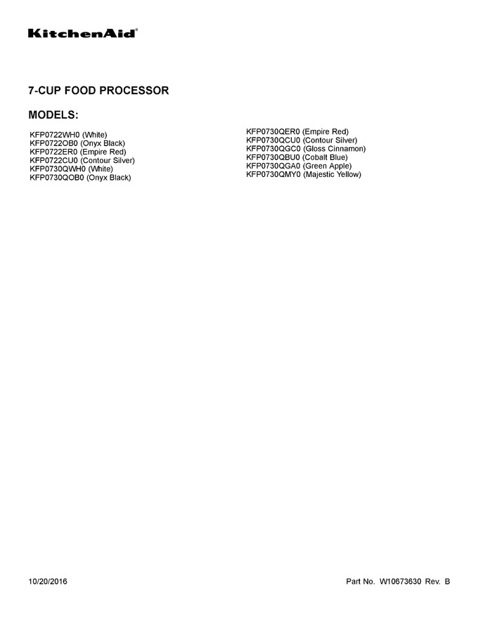 Diagram for KFP0730QGA0