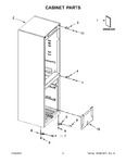 Diagram for 02 - Cabinet Parts