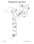 Diagram for 03 - Refrigerator Liner Parts