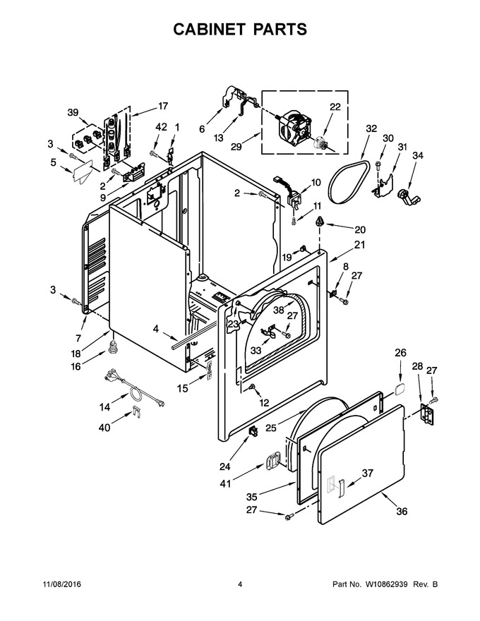 Diagram for YIED4771EW1