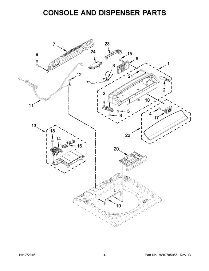 Diagram for WTW8700EC0