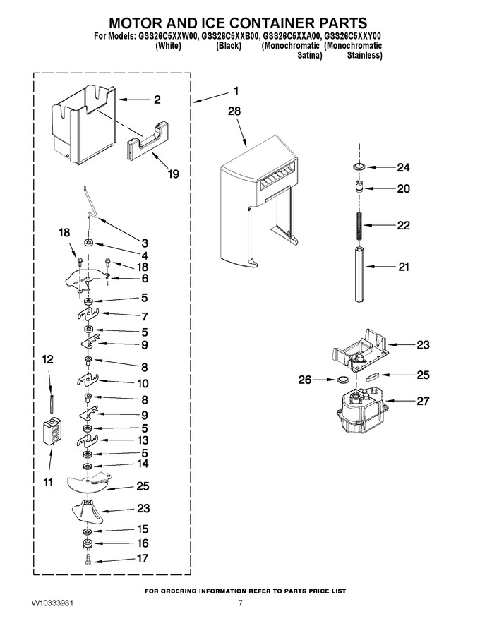 Diagram for GSS26C5XXW00