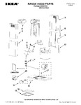 Diagram for 01 - Range Hood Parts