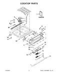 Diagram for 02 - Cooktop Parts