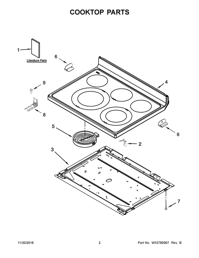 Diagram for YWFE530C0EB0