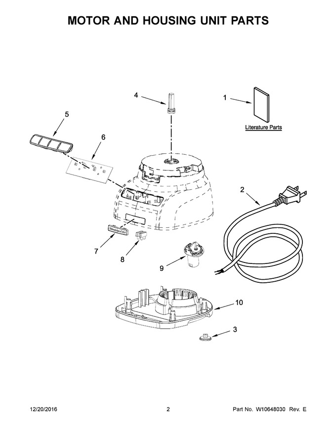 Diagram for KFP0933WH0