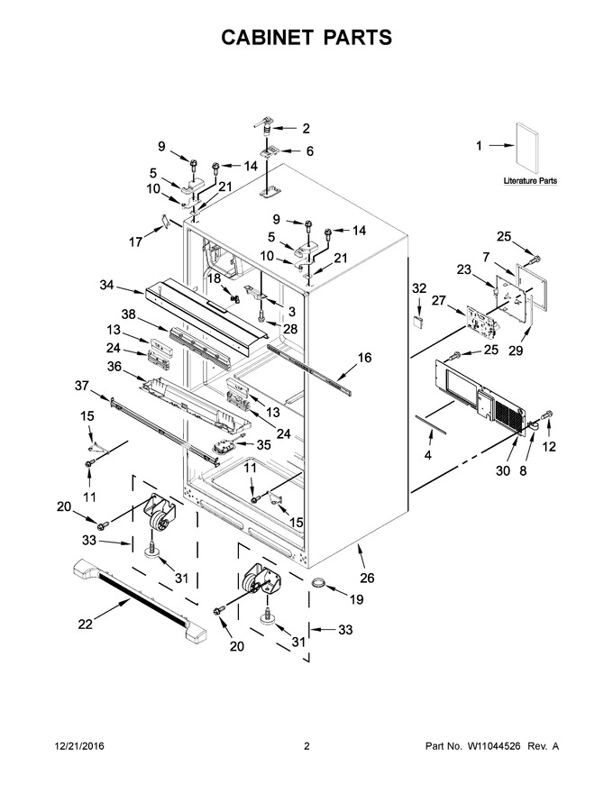 Diagram for WRX735SDHW00