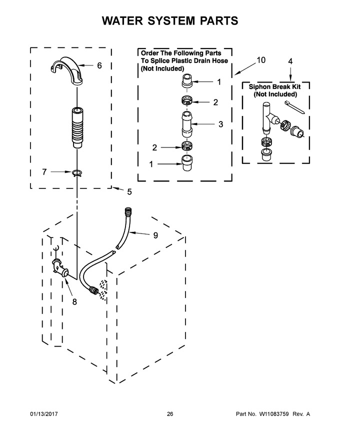 Diagram for WGT4027EW1