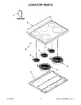 Diagram for 02 - Cooktop Parts