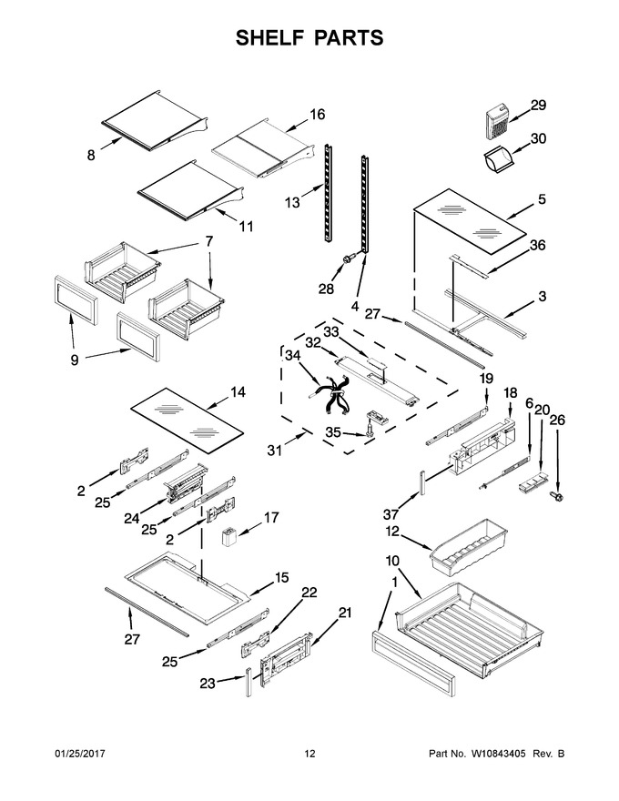 Diagram for KRFF707ESS01