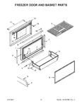 Diagram for 08 - Freezer Door And Basket Parts