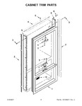 Diagram for 03 - Cabinet Trim Parts