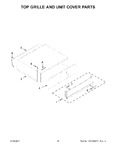 Diagram for 09 - Top Grille And Unit Cover Parts